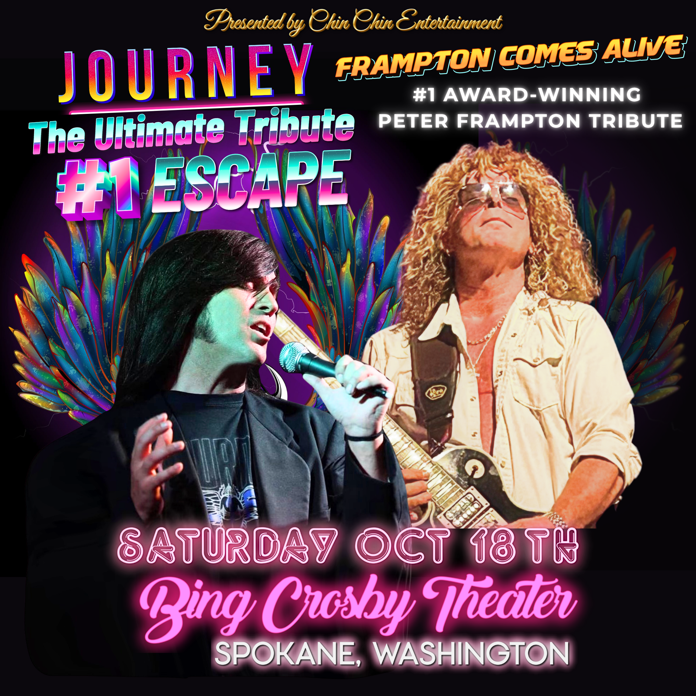 Journey Tribute Escape & Frampton Comes Alive