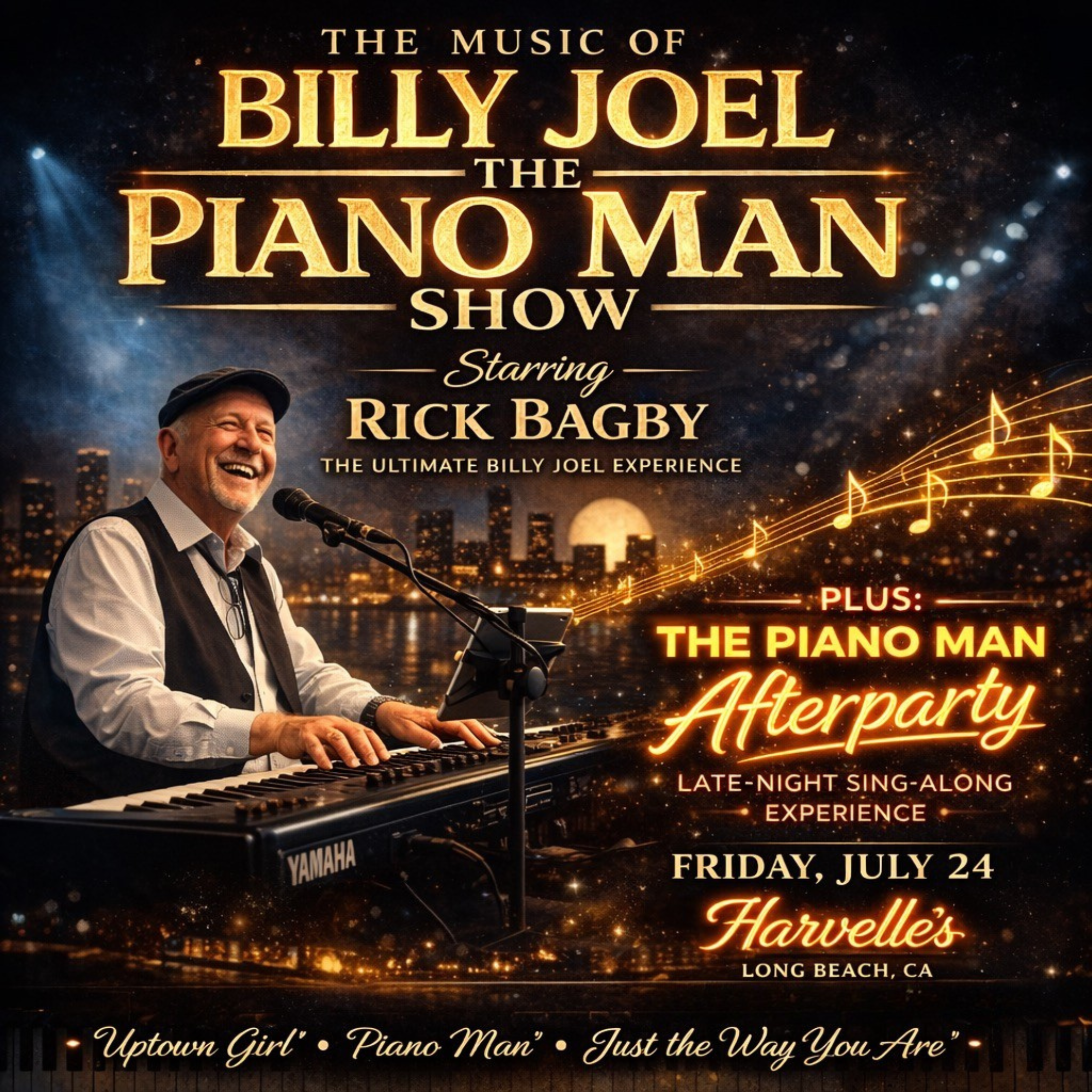 The Music of Billy Joel The Piano Man Harvelles Long Beach