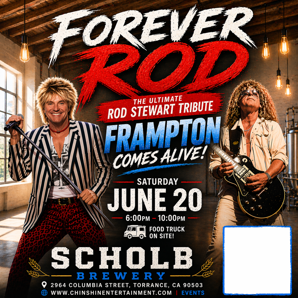 Rod Stewart and Frampton Comes Alive Premium Tributes - Torrance CA