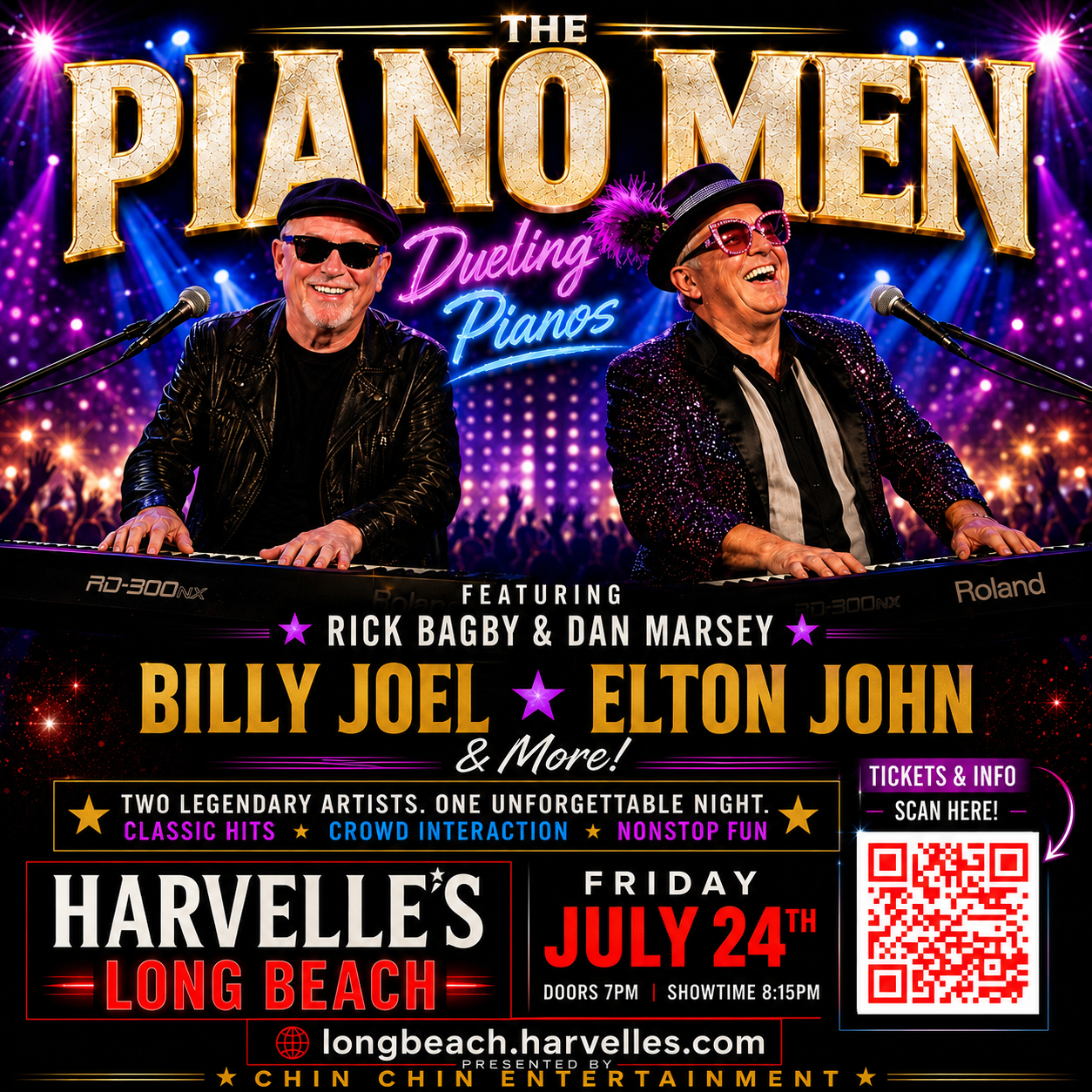The Piano Men | Dueling Pianos Featuring the Music of Billy Joel, Elton John and much more.