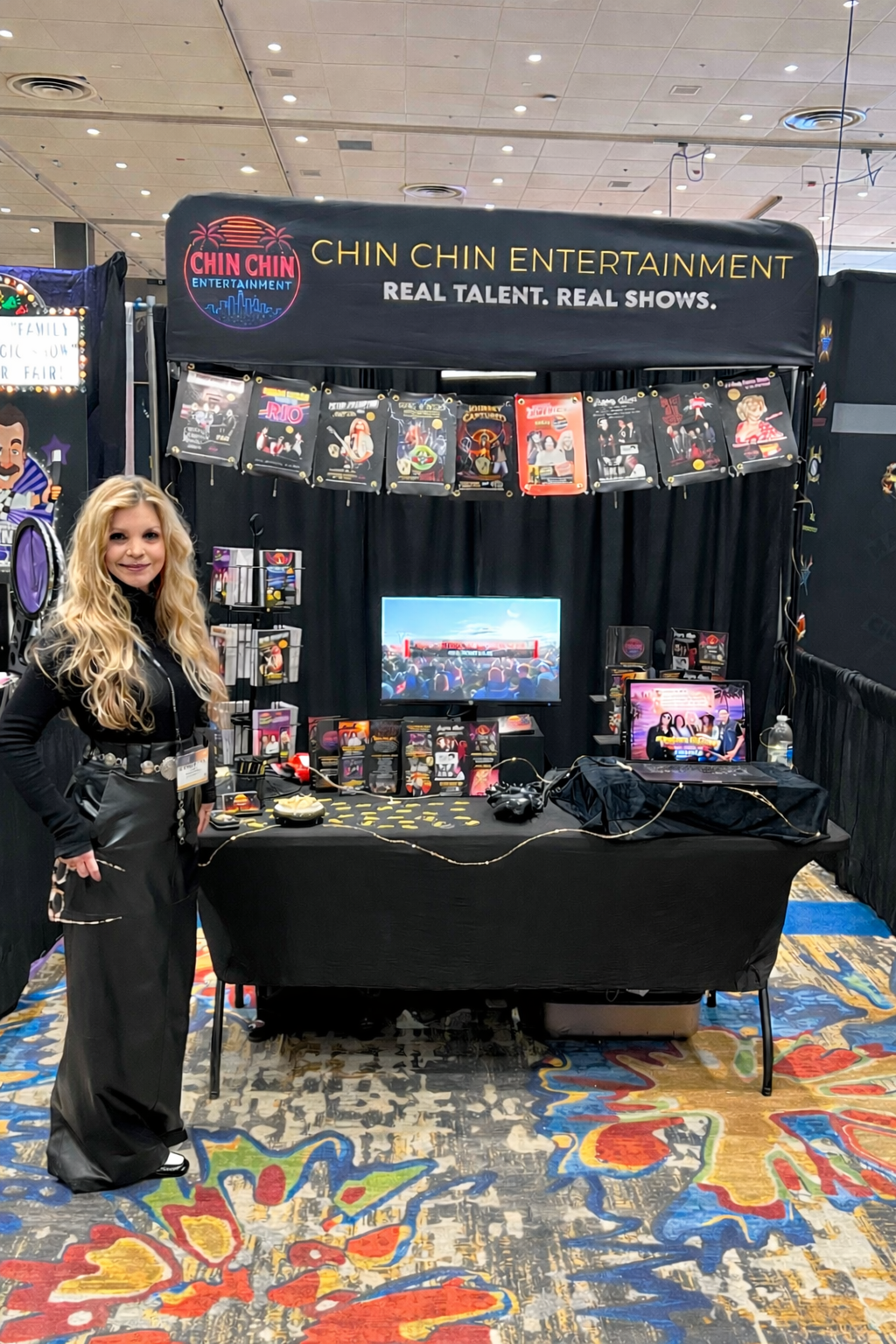 Welcome to Chin Chin Entertainment!  Concetta Ellis