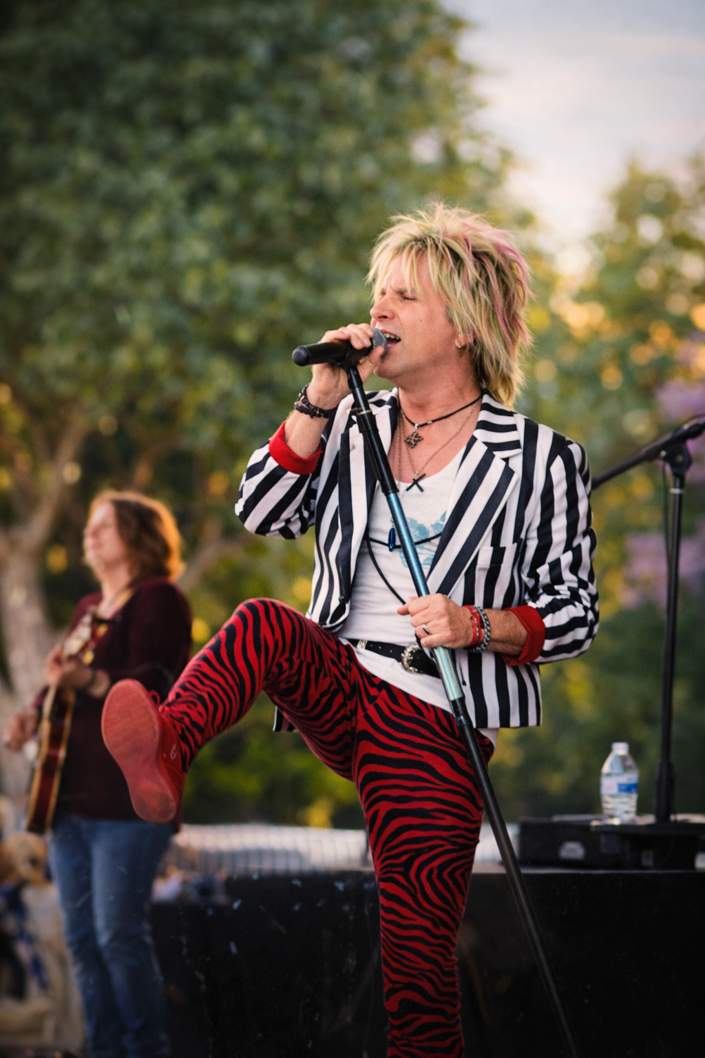 Casey Forever Rod red pants Chin Chin.PNG