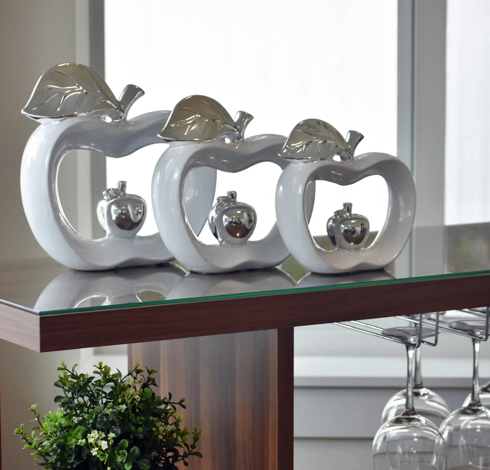 3pc Apple Set Kitchen Decor 2 Colors