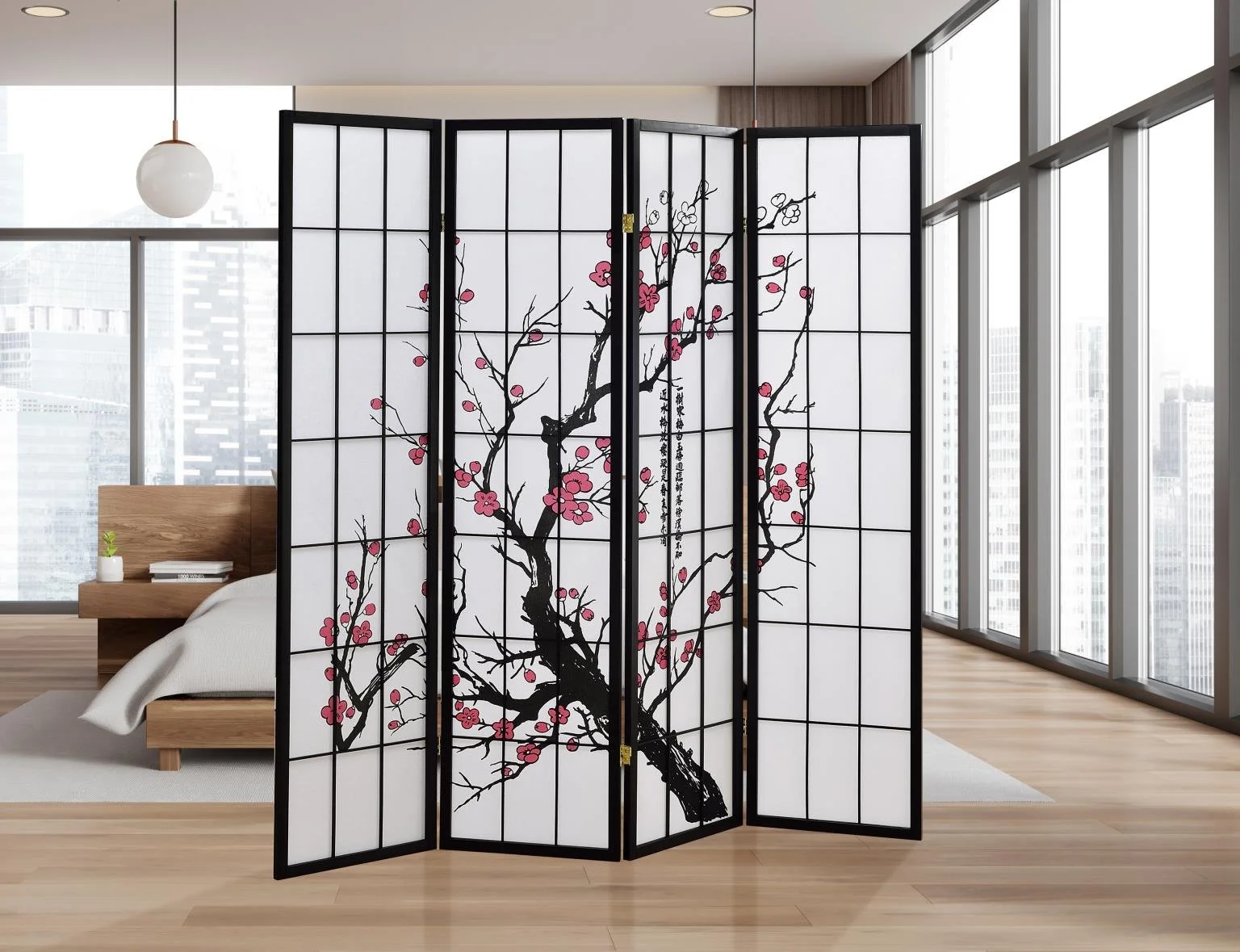 4 PANEL ROOM DIVIDER 4 Options