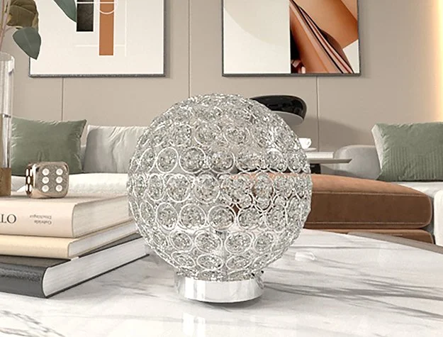 Crystal Globe Touch Lamp