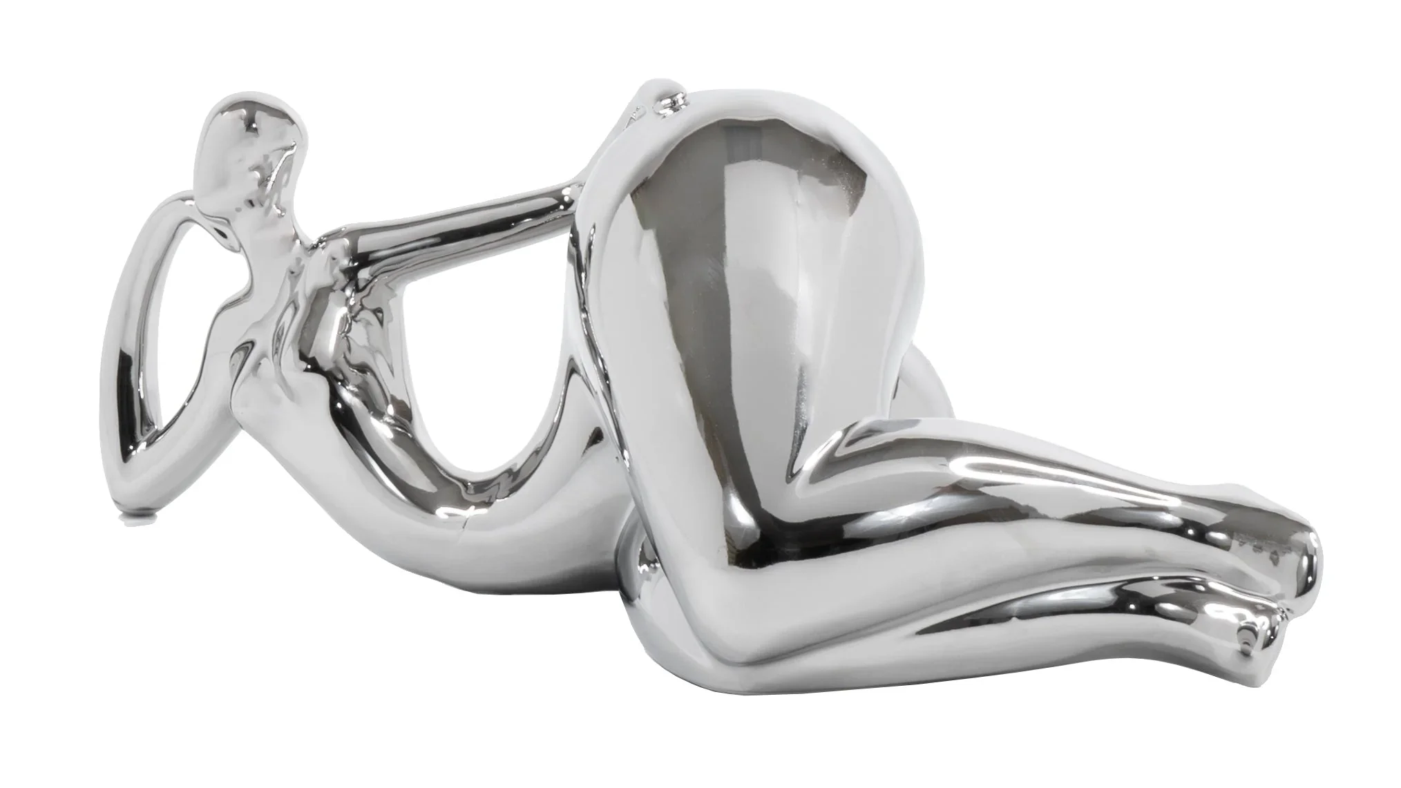 Lying Woman Tabletop Sculpture 4 Colors