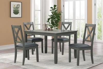 Orland Dining Set Grey