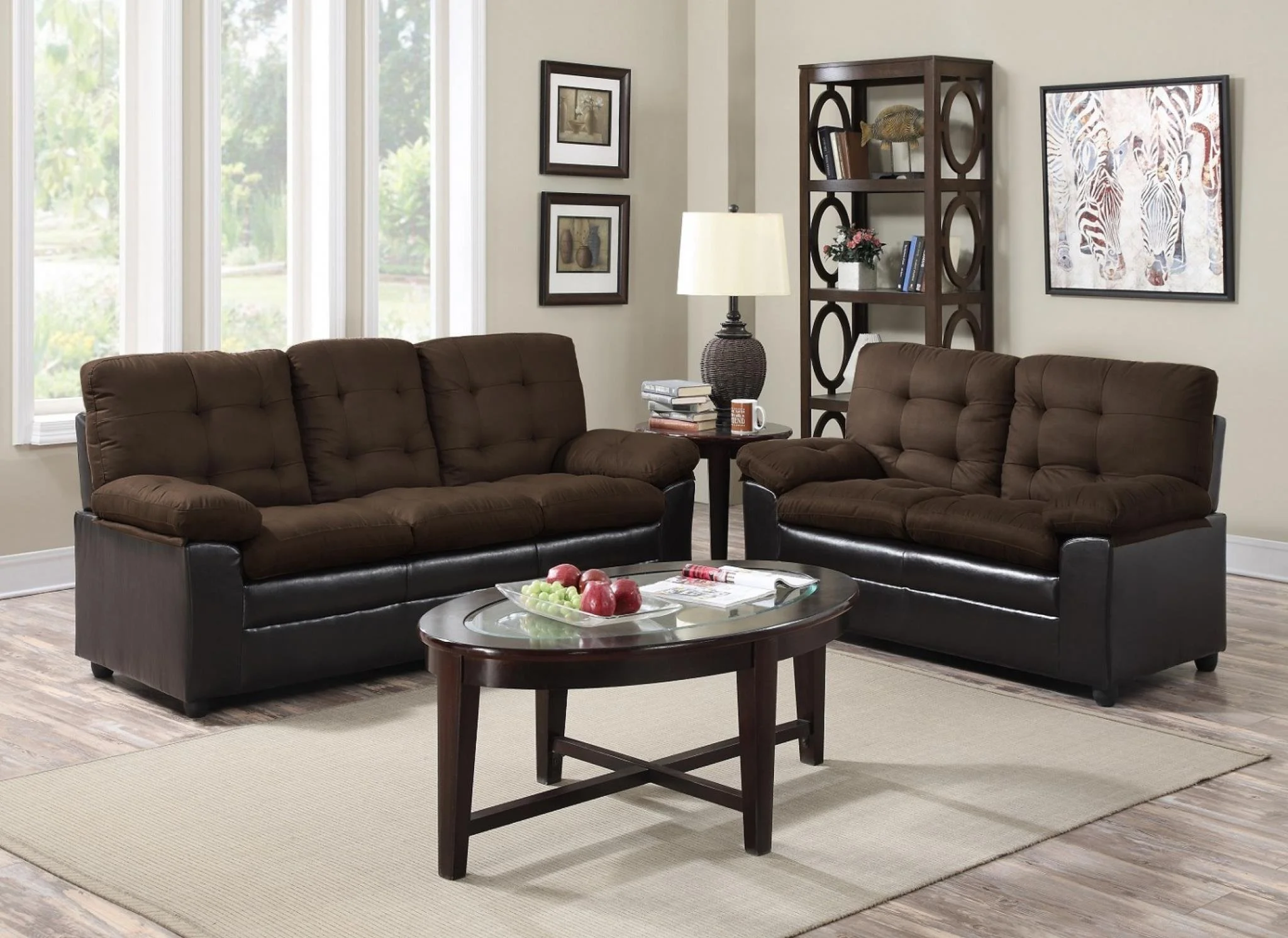 Bowen Sofa and Loveseat 2 Colors