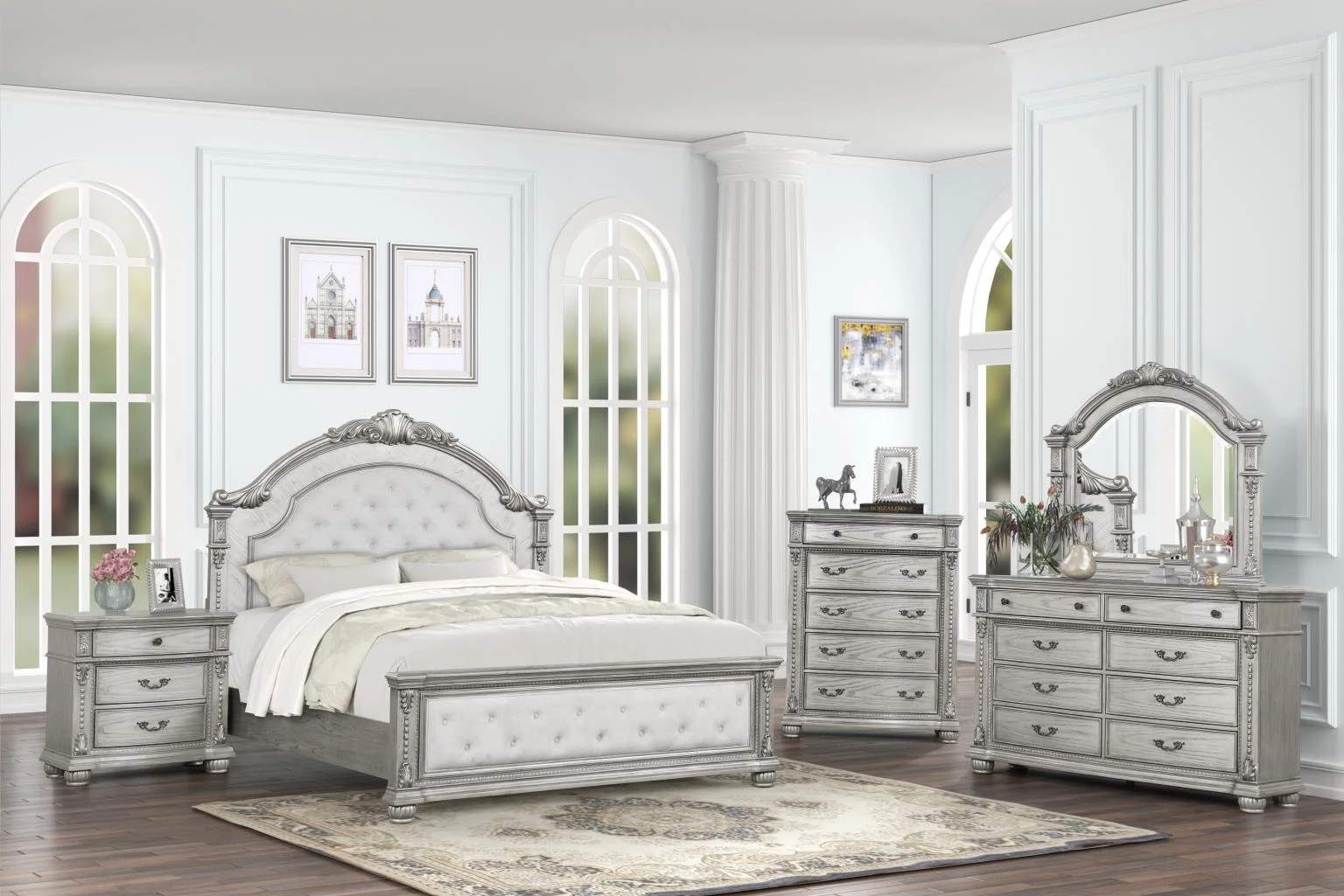 Soya 5 Piece Bedroom Set