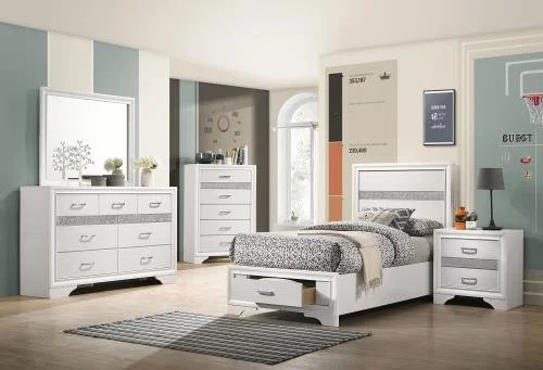 Miranda Twin Bedroom Set White