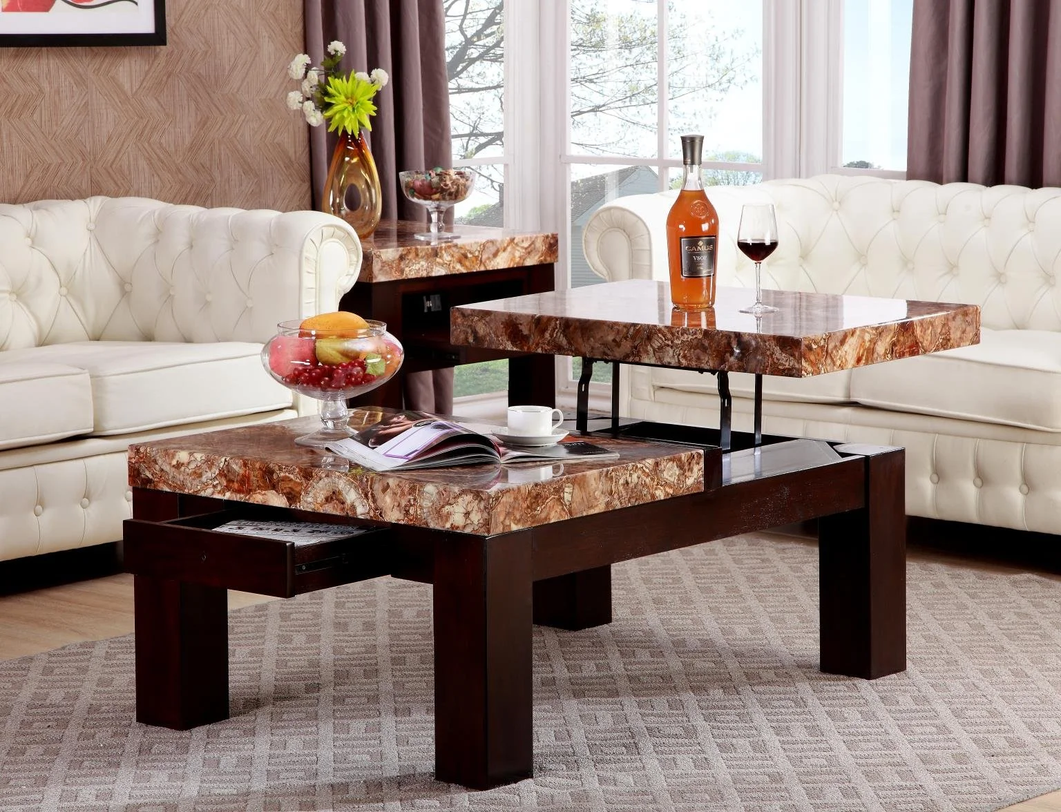 LIFT TOP COFFEE TABLE