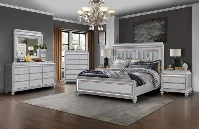 SABRINA SILVER LED BEDROOM COLLECTION