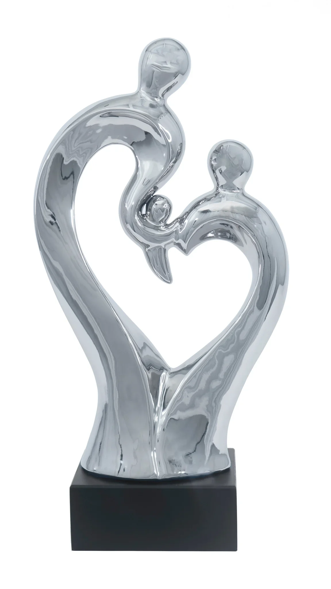 Family Ceramic Sculpture Decor