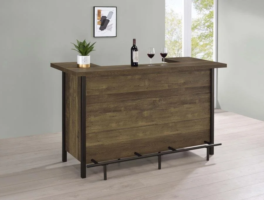 Bellemore Freestanding Home Bar Wine Cabinet 2 Colors