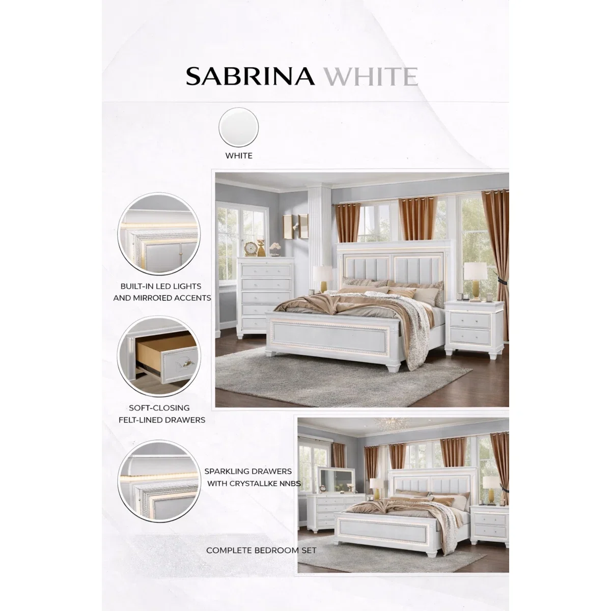 Idoya+White+Queen+size+4-Piece+Bedroom+Set+with+LED+Lighting-602650985 (8).webp