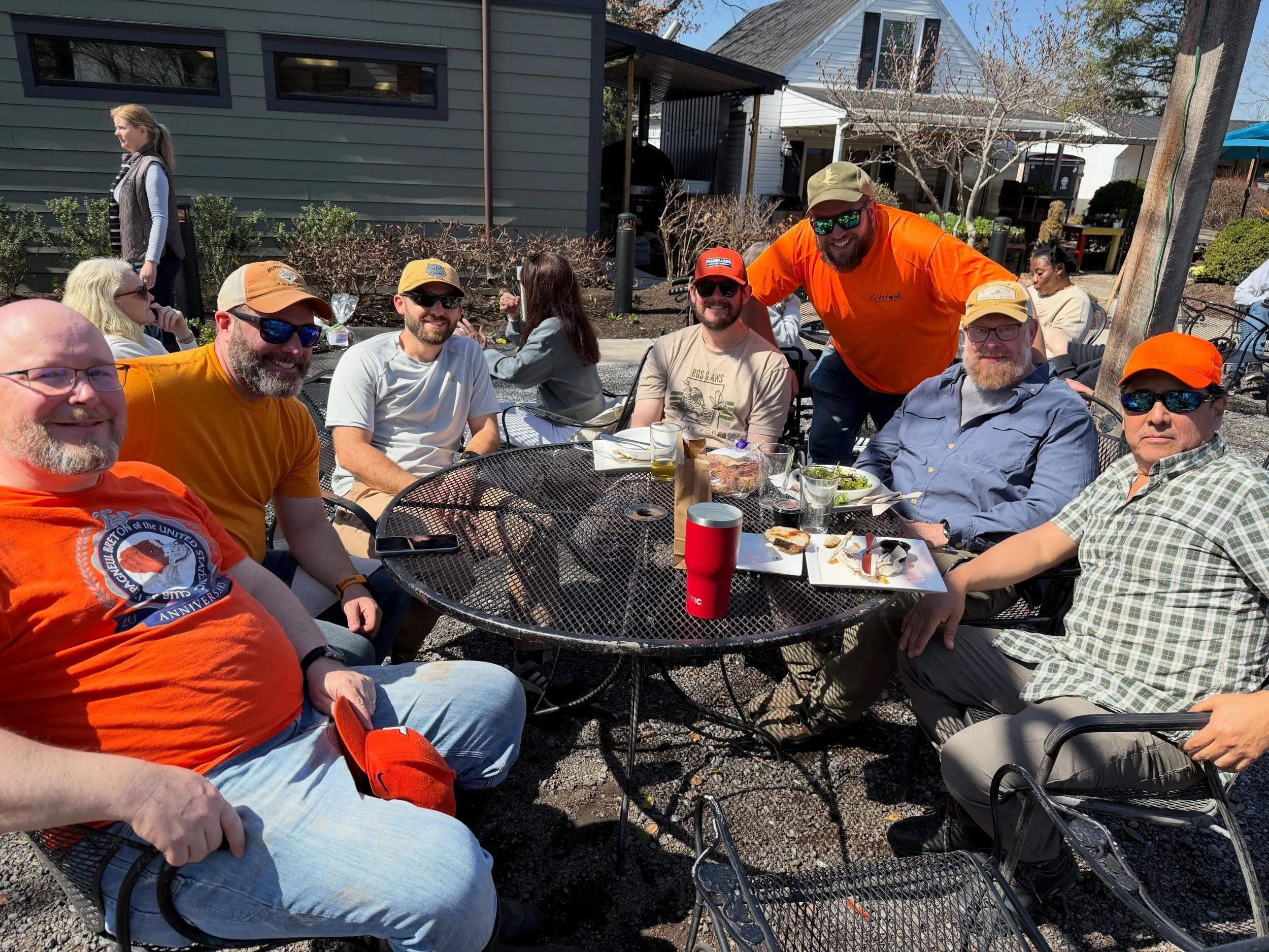 Sometimes, it&rsquo;s simply about the friends and training partners. This is a GREAT group of guys training every weekend and supporting each other in each step of their testing and hunting journey.  ____________________________________
#potomacnavh