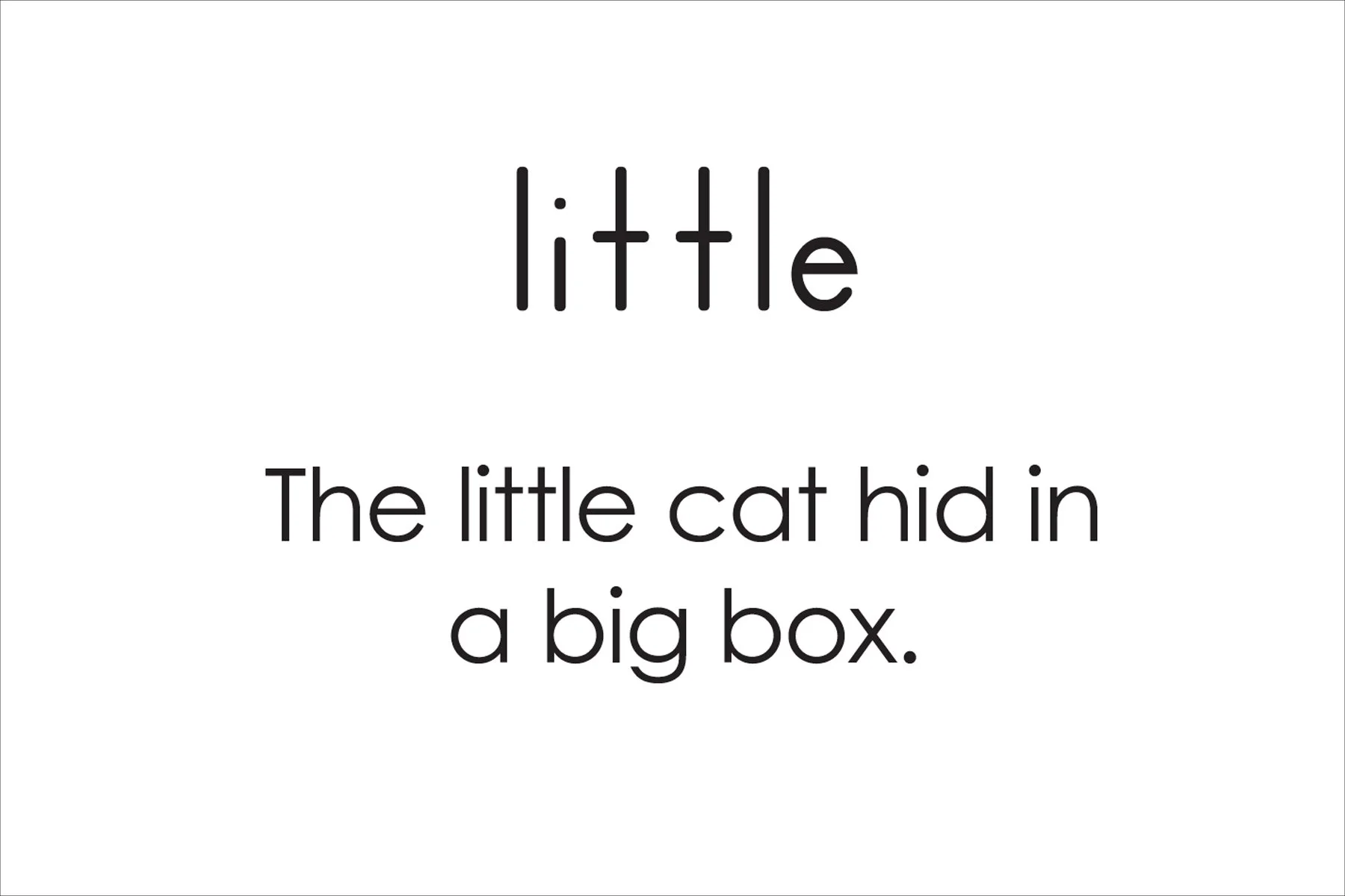  Definition: small 