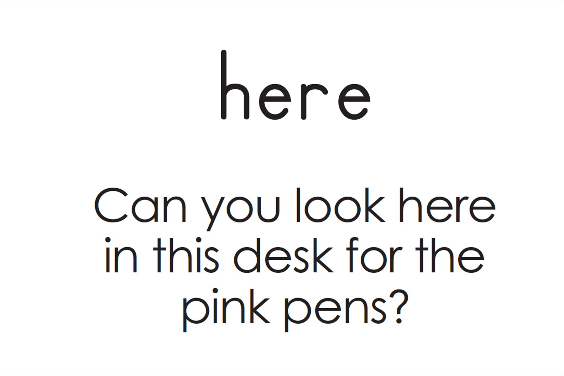  Definition: a place where you are right now 