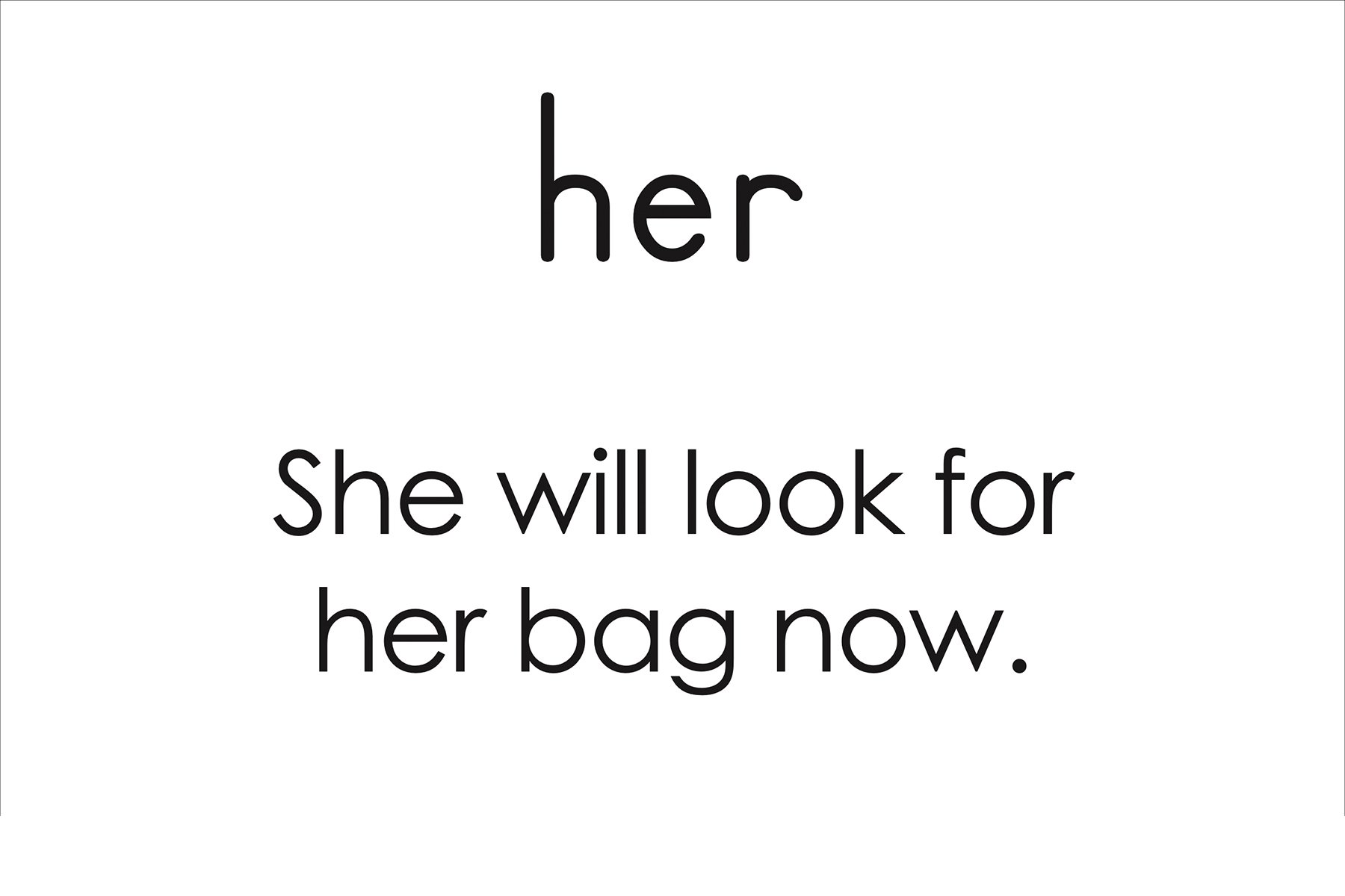  Definition: belong to a girl or woman 