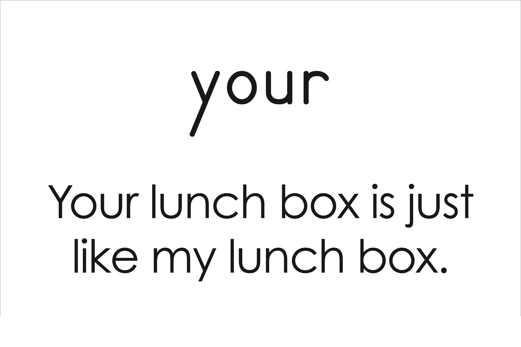  Definition: something belonging to you 