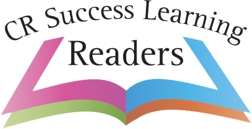 Colorful illustration of an open book with layered pages, with the words 'Success', 'Learning', 'Readers' written above and on the pages.