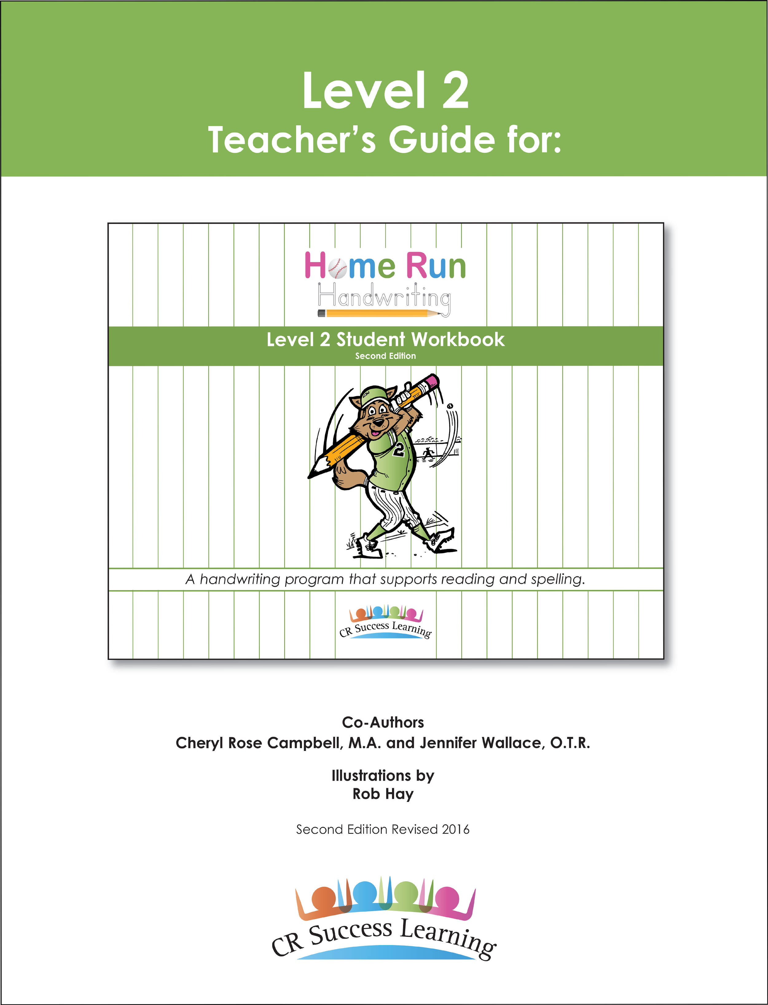 Home Run Handwriting Teacher's Guide Level 2 (Print Edition)