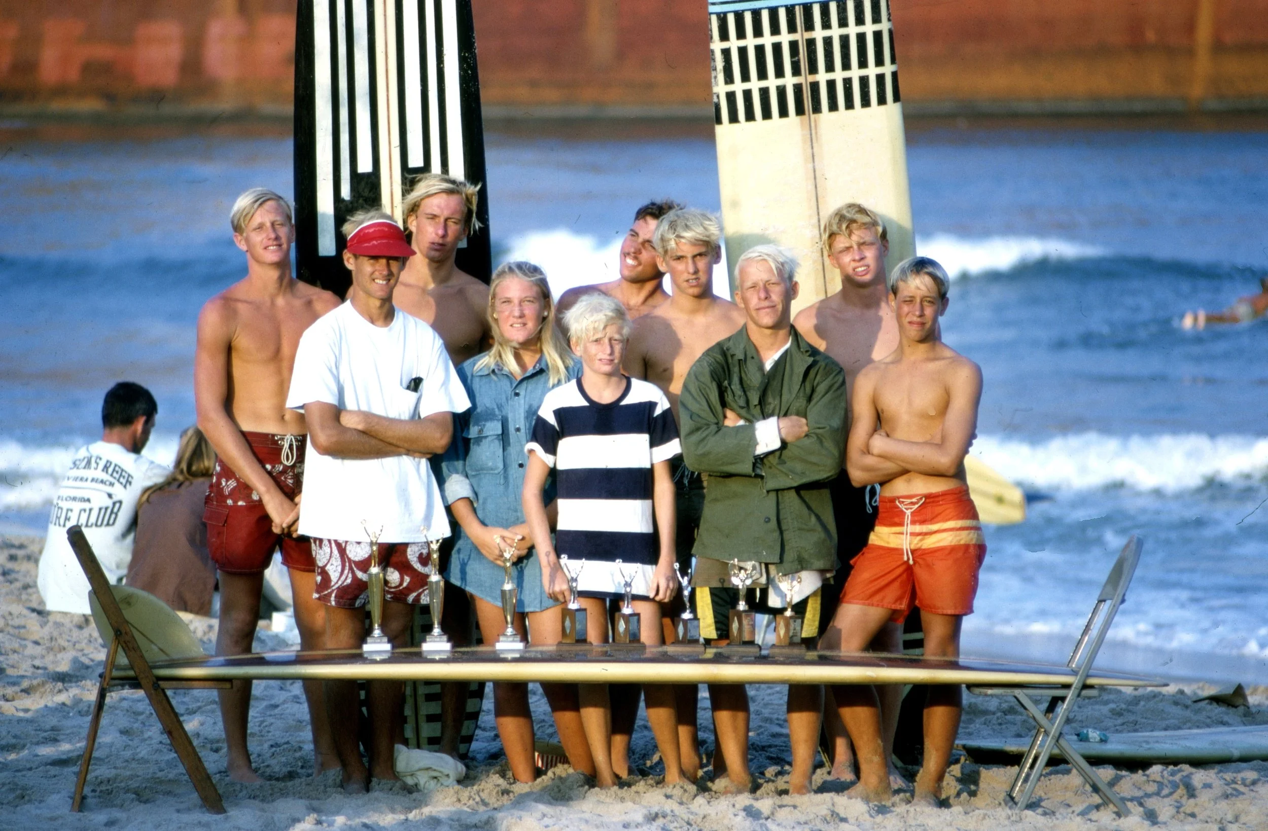 M.E. Gruber, Trophy winners at The Ship, 1966, Kodachrome transparency printed on Hahnemühle paper, 10 x 14 inches, $160