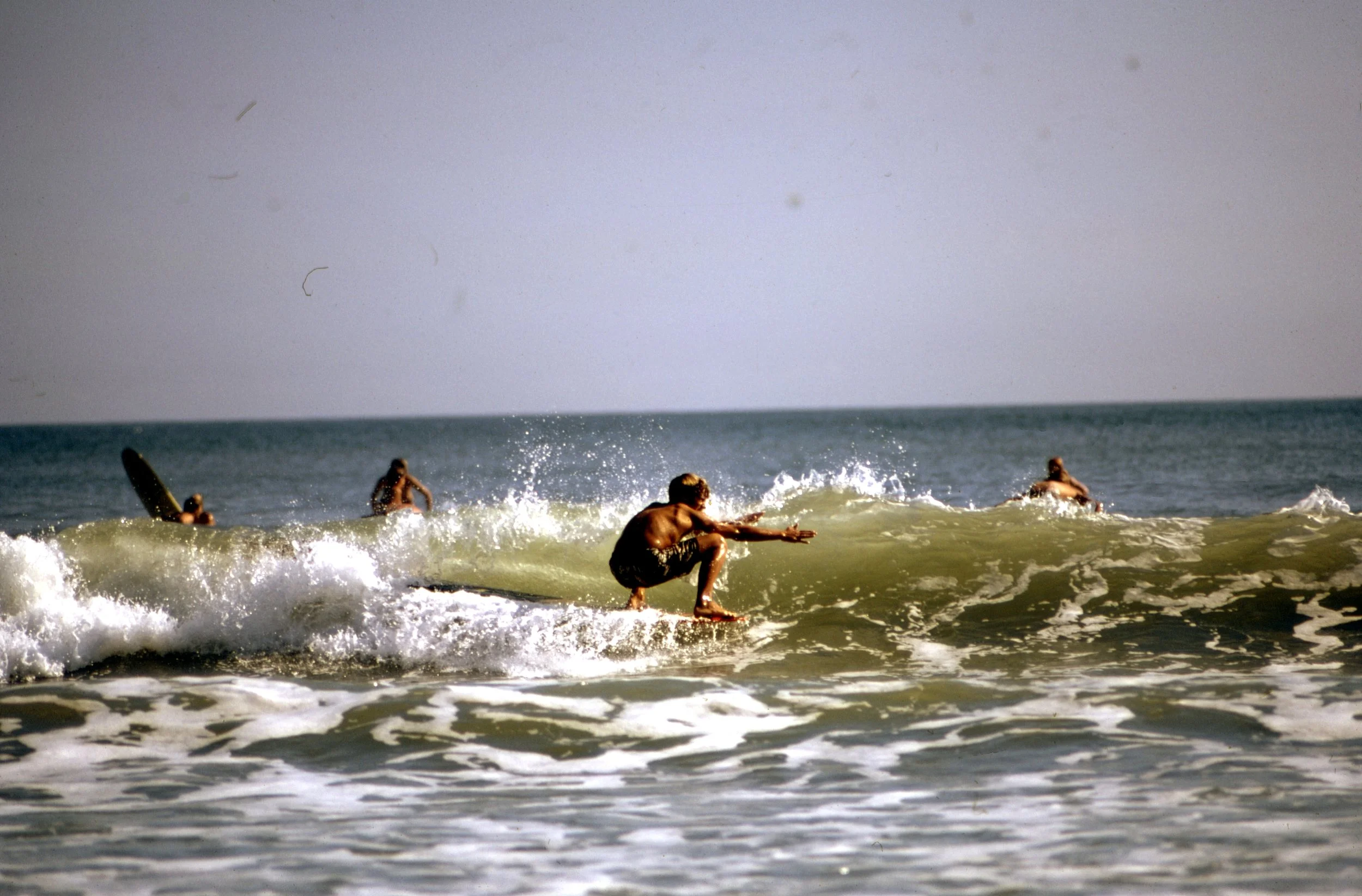 M.E. Gruber, Frothy Hobe Sound shorebreak, 1967, Kodachrome transparency printed on Hahnemühle paper, 10 x 14 inches, $160