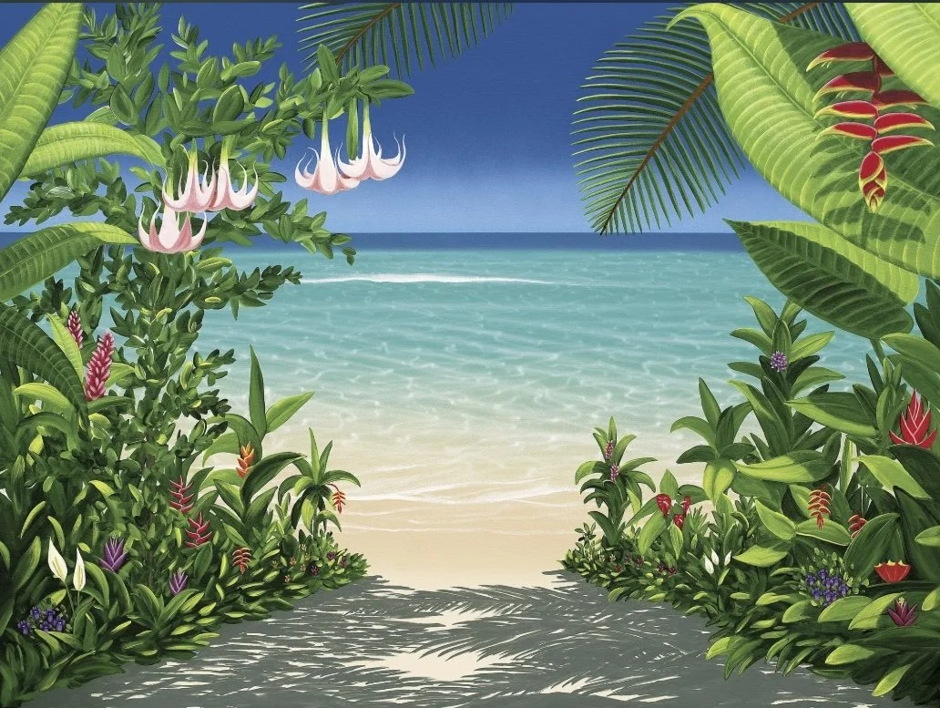 Dan Mackin, Lover's Trail, 2008, Acrylic on canvas, 36 x 48 inches, $7,900