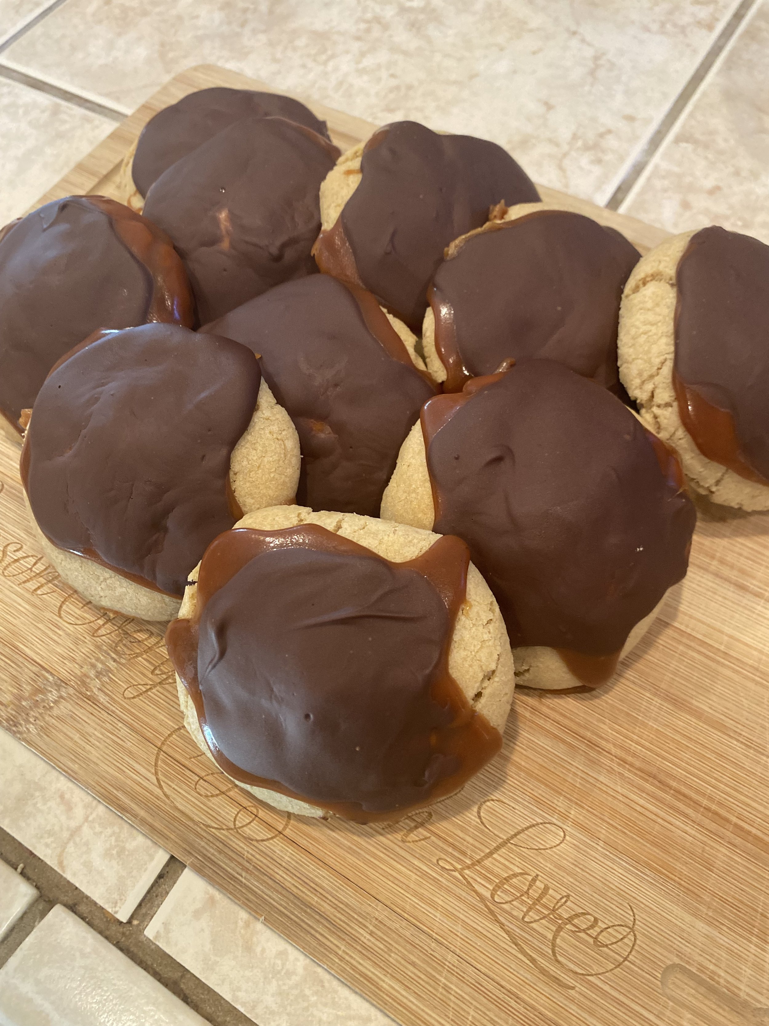 Recipe Card - Twix Cookies
