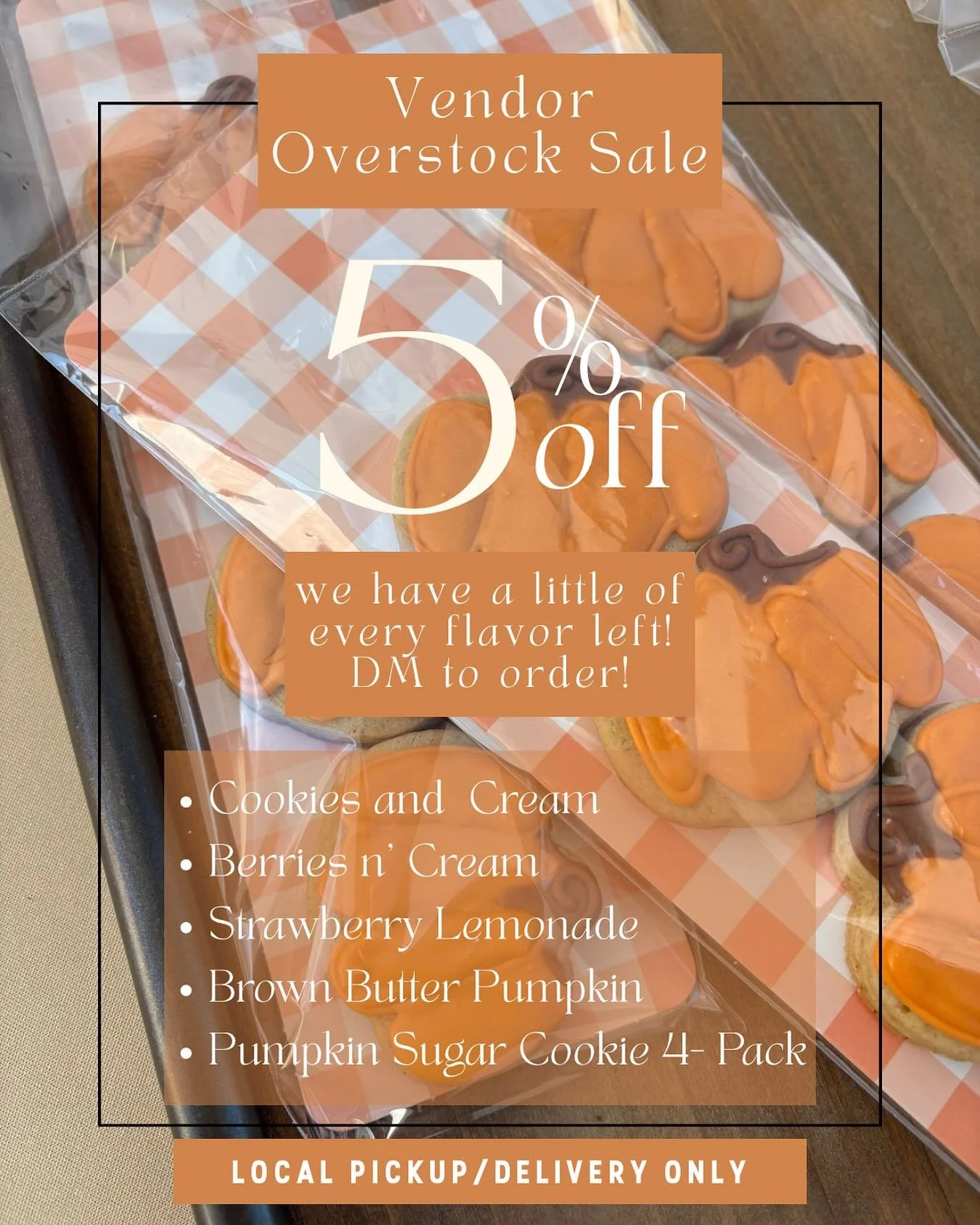 That&rsquo;s a wrap on @elkgrovegpf and we have a little overstock left!

If you tried them now is your chance to buy more and save!

DM to order, local pick or delivery only.  Thanks for your support and stayed tuned for our next event!

#fallflavor