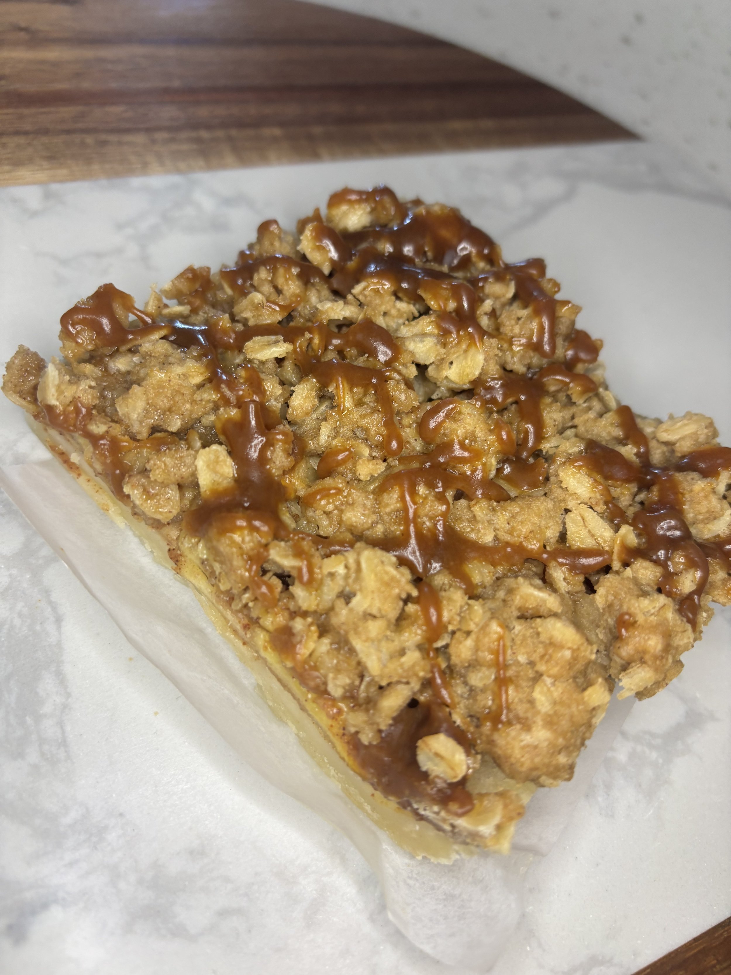 Salted Caramel Apple Bar