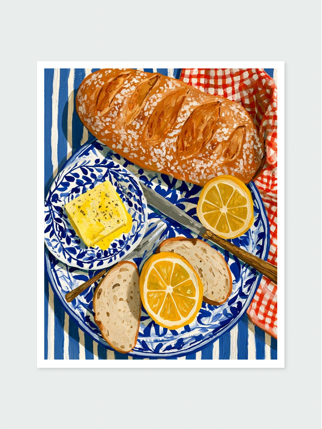 Lemon Butter Sourdough
