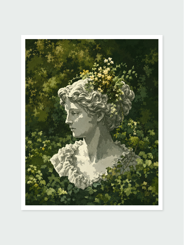 Her Garden Portrait