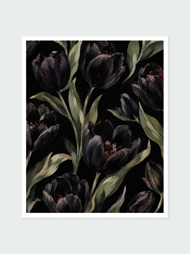 Midnight Tulips