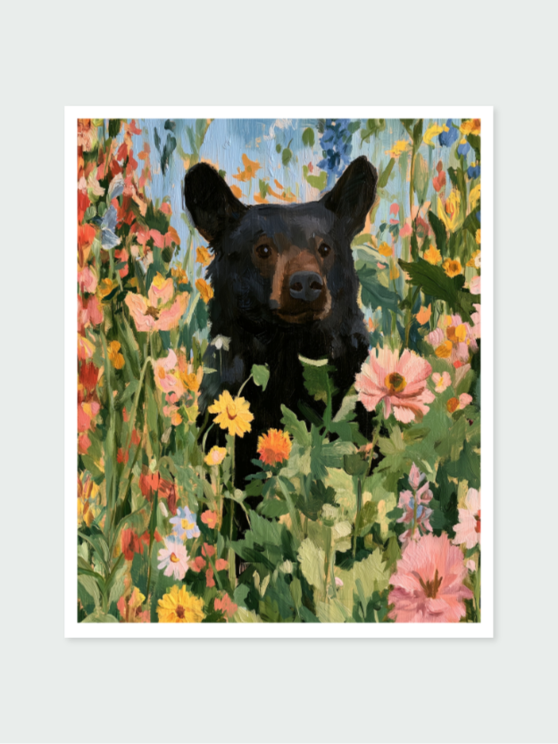 Black Bear Wildflowers