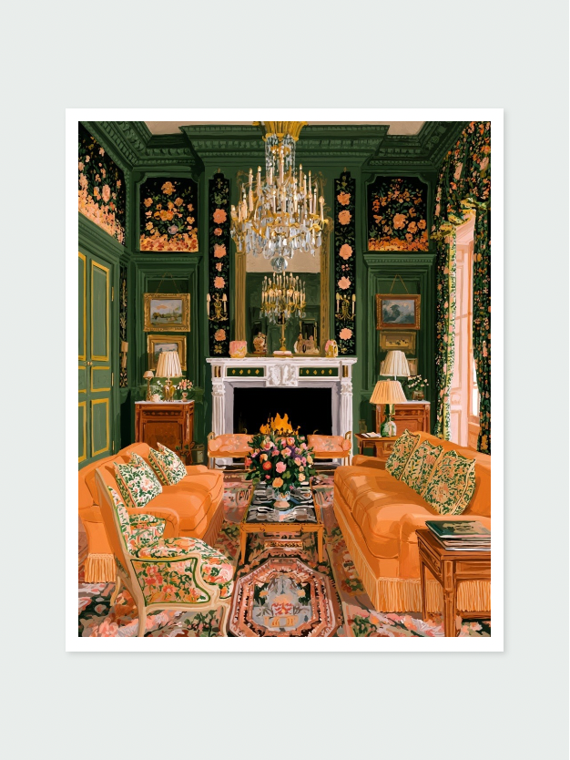 Tangerine Drawing Room