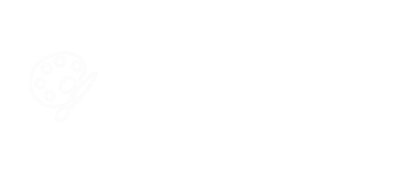 Museum Quality logo with a paint palette icon, featuring the text 'Museum Quality' and a tagline about the print quality on fine art paper.
