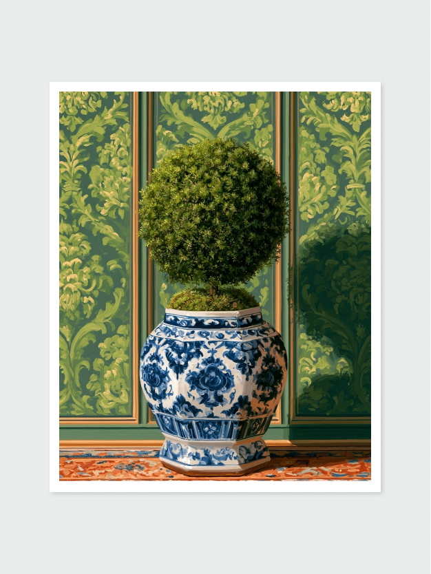 Blue Topiary