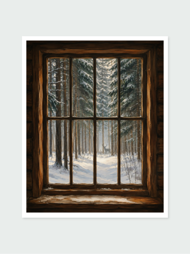 Winter Cabin