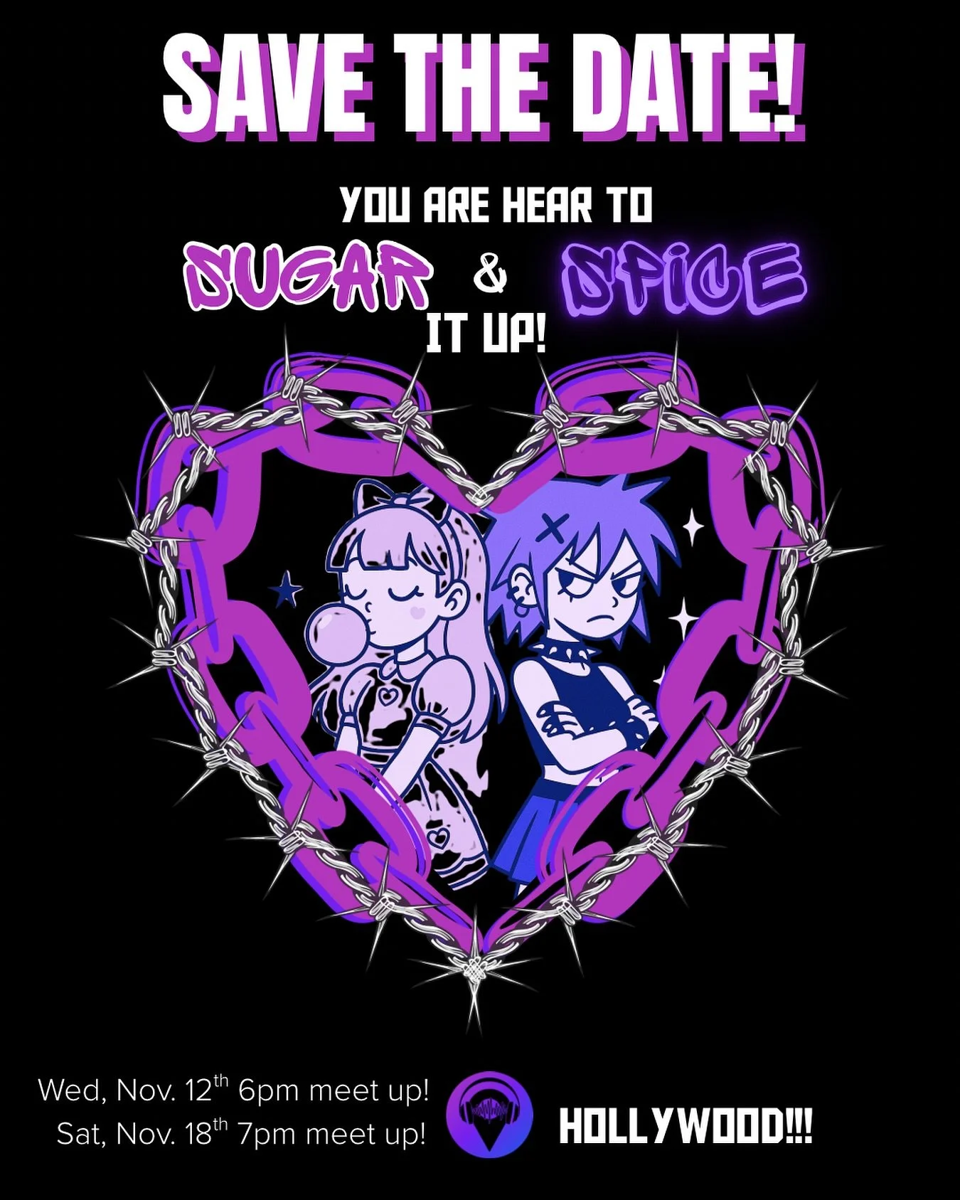 💖 SAVE THE DATE 💜
The next YAH adventure is coming in hot!
Roby is back leading the way &mdash; and spinning the curated mix 🔥 with Cody Owens riding shotgun 🎧

Who&rsquo;s bringing the Sugar? 🍬
Who&rsquo;s bringing the Spice? 🔥
We&rsquo;re tak