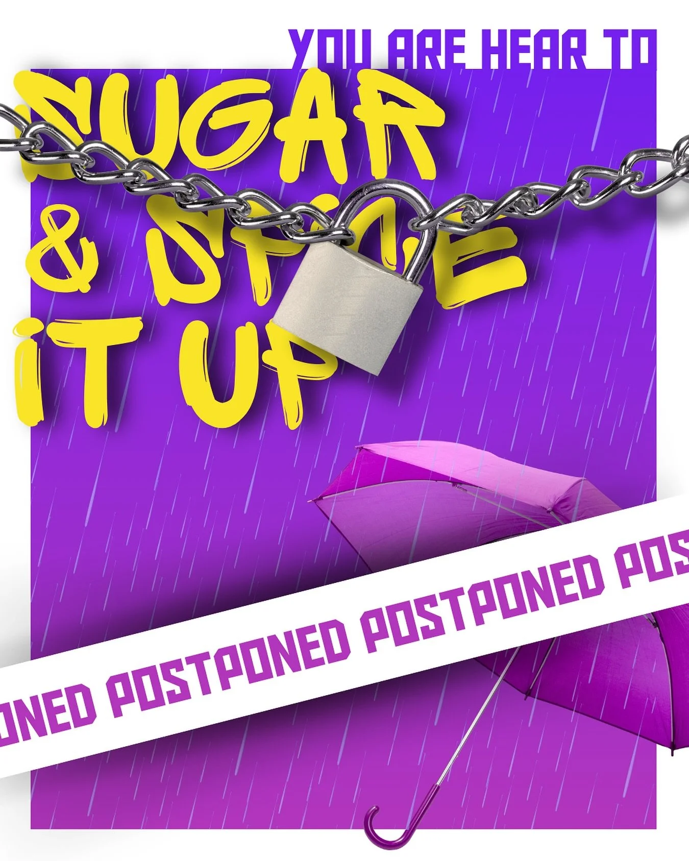 ✨ EVENT UPDATE ✨

Hey YAH-Fam! After watching the weather closely this morning, we&rsquo;ve made the call to postpone tonight&rsquo;s event due to heavy cold rain and safety concerns.

🌧️ New Date: Saturday , December 6th
All tickets will automatica