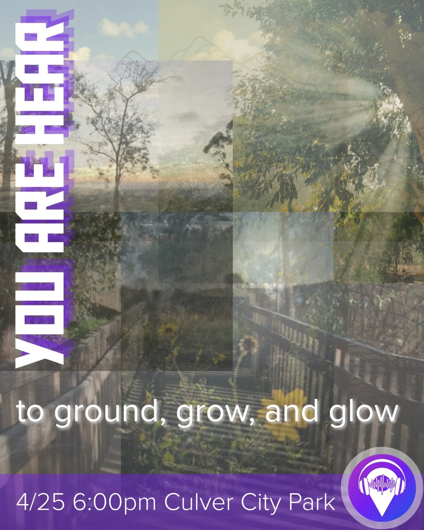 Spring is calling&hellip; can you feel it? 🌿🌅

And in honor of Earth Day!
You Are Hear to Ground, Grow, and Glow ✨

On April 25th, we gather in nature&hellip;
to breathe deeper, move freely, and reconnect with what really matters.

We&rsquo;ll star