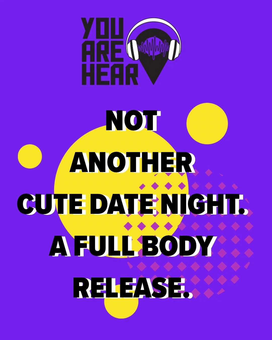 You don&rsquo;t need another date.
You need a dance floor.

💘 You Are Hear to Crush It
Feb 28 &bull; Echo Park

Tickets in bio.