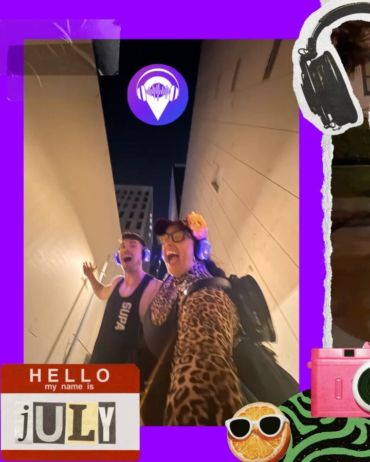 Behind the scenes of building a playground for grown-ups. 🎈

We&rsquo;ve been scouting routes, testing games, rehearsing moments, and making sure every detail is ready for&hellip;

You Are Hear to Find Your Inner Child.🌈

The duo is back! 🎧 @brand