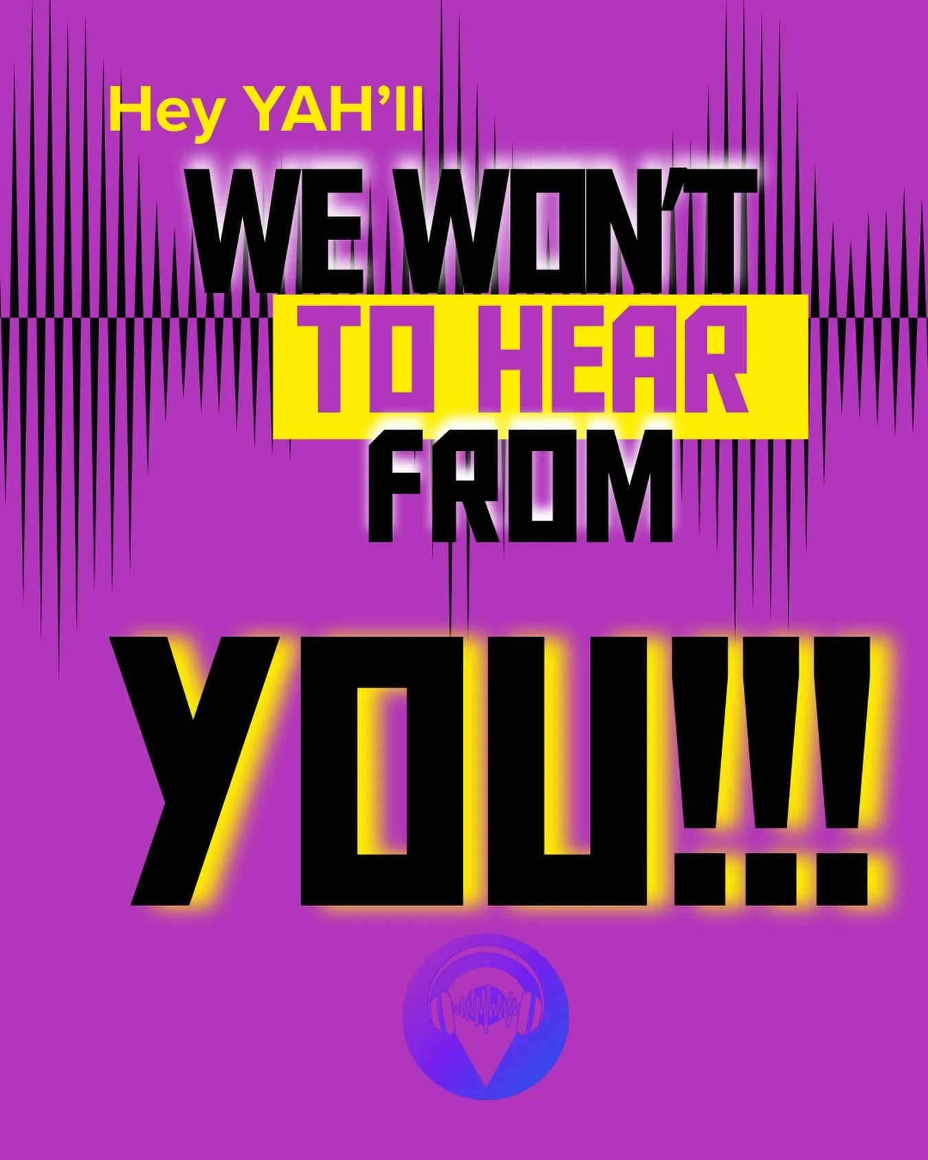 📢 HEY YAH&rsquo;LL!

We want to hear from YOU!!!

What&rsquo;s working? What&rsquo;s missing? What wild ideas are living in that beautiful brain of yours?

Give us 5 minutes and help us make YAH even more magical, meaningful, and memorable.

🎧 Your