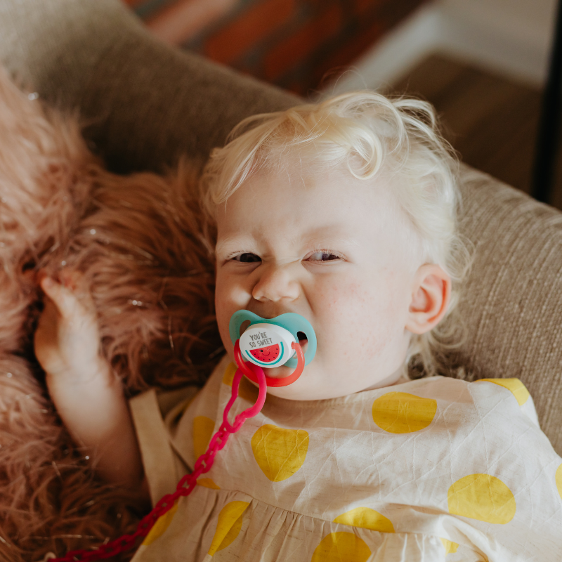 Certified Pediatric Sleep Trainer Lisa Falkenstein discussing baby sleep crutches and independent sleep transitions.