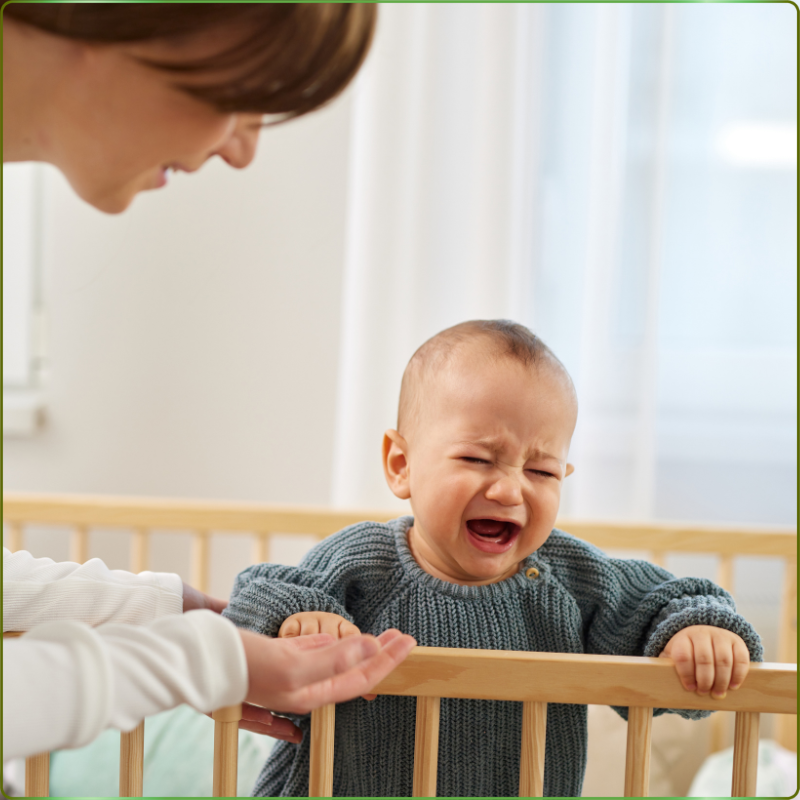 he push back is actually progress' against a soft, calming background, designed for parents navigating an extinction burst