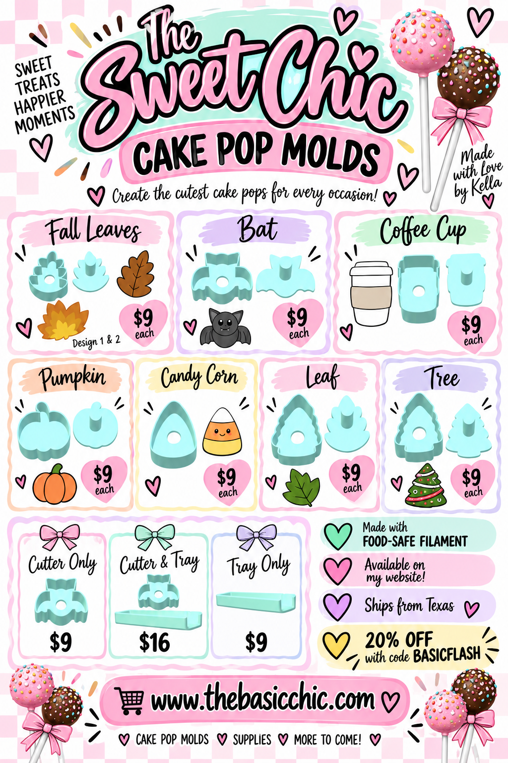 CAKE POP MOLDS