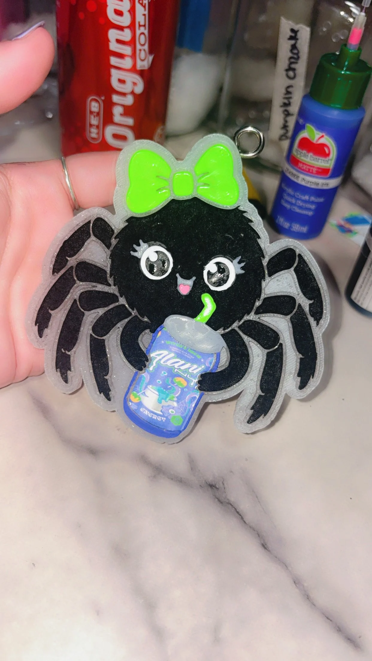 Spider with Can & Cardstock available